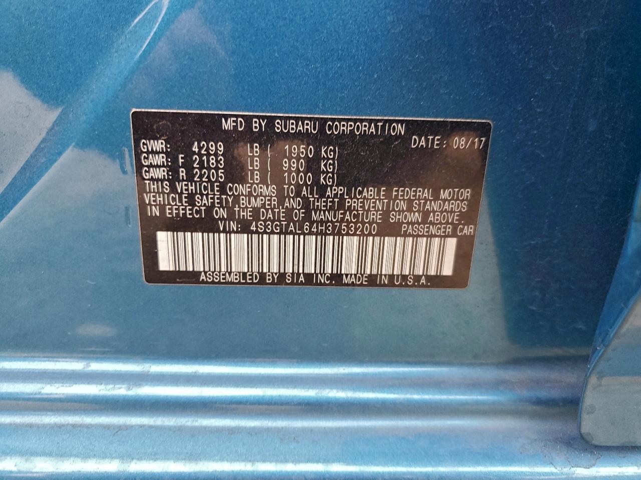 Subaru Impreza Sport Image 10