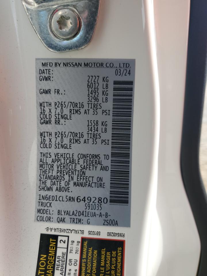 Nissan Frontier S Image 12