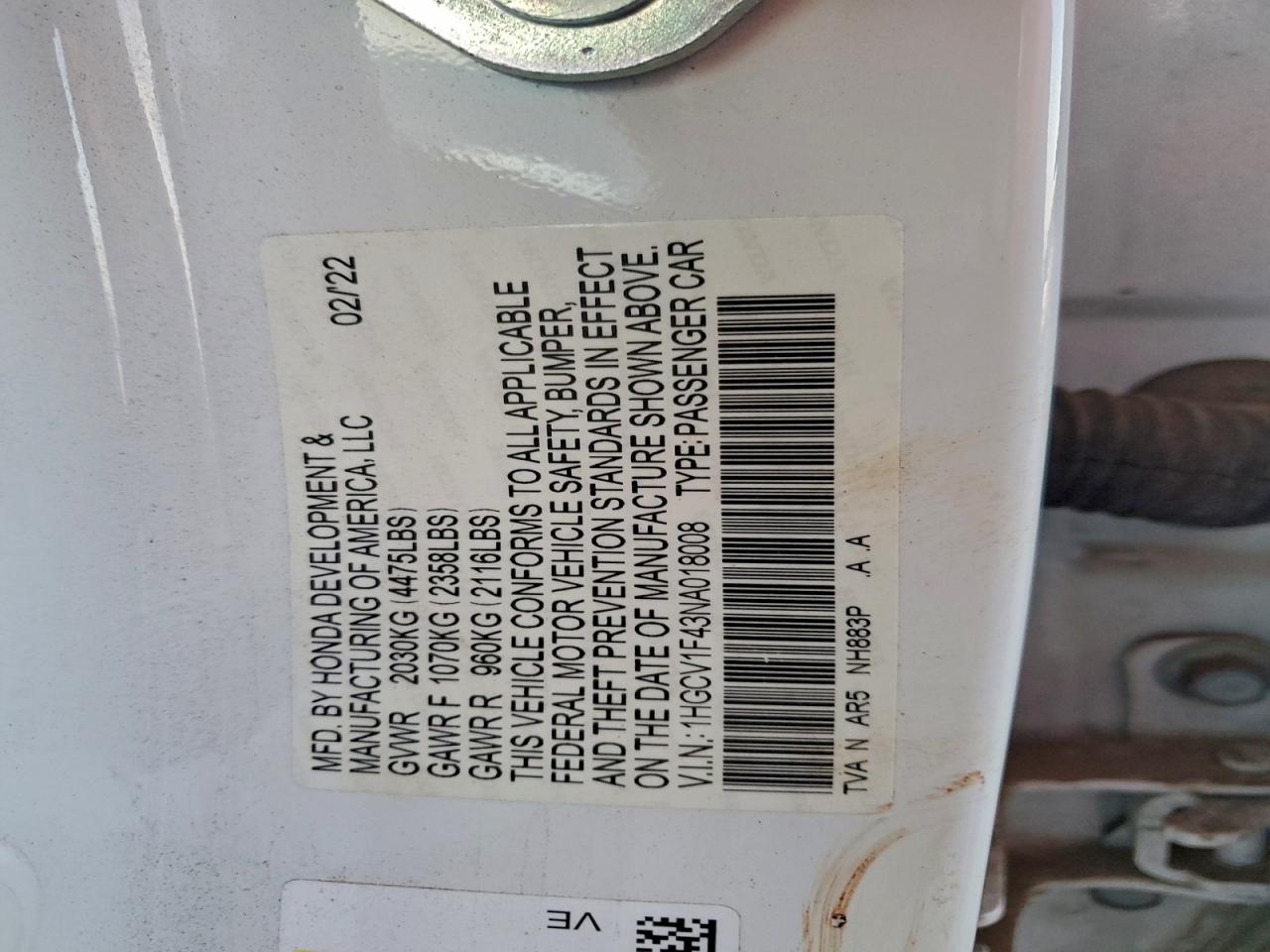 Honda Accord Sport Se Image 10