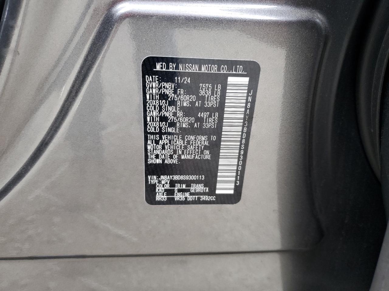 Nissan Armada Sl Image 8