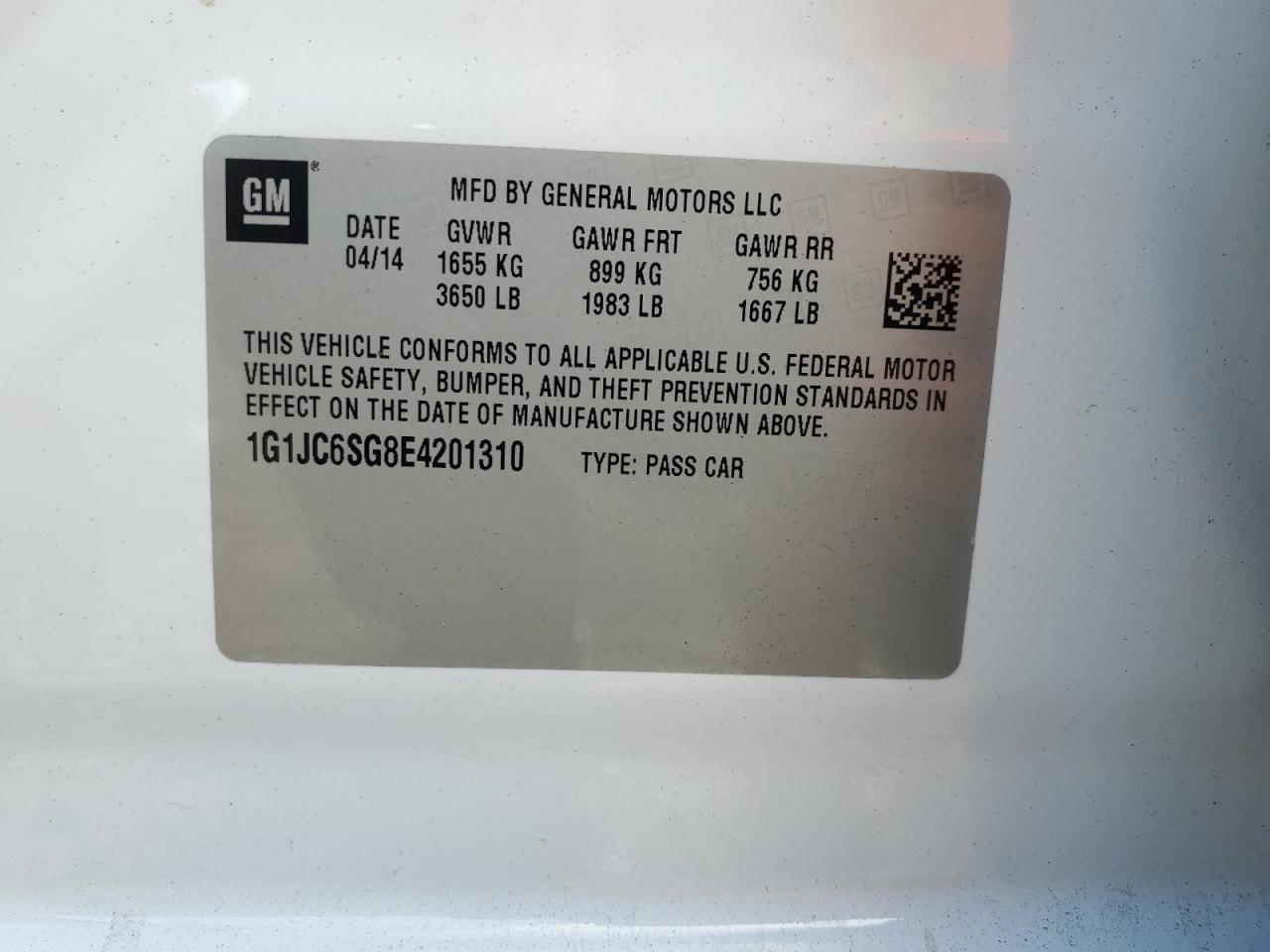 Chevrolet Sonic Lt Image 7